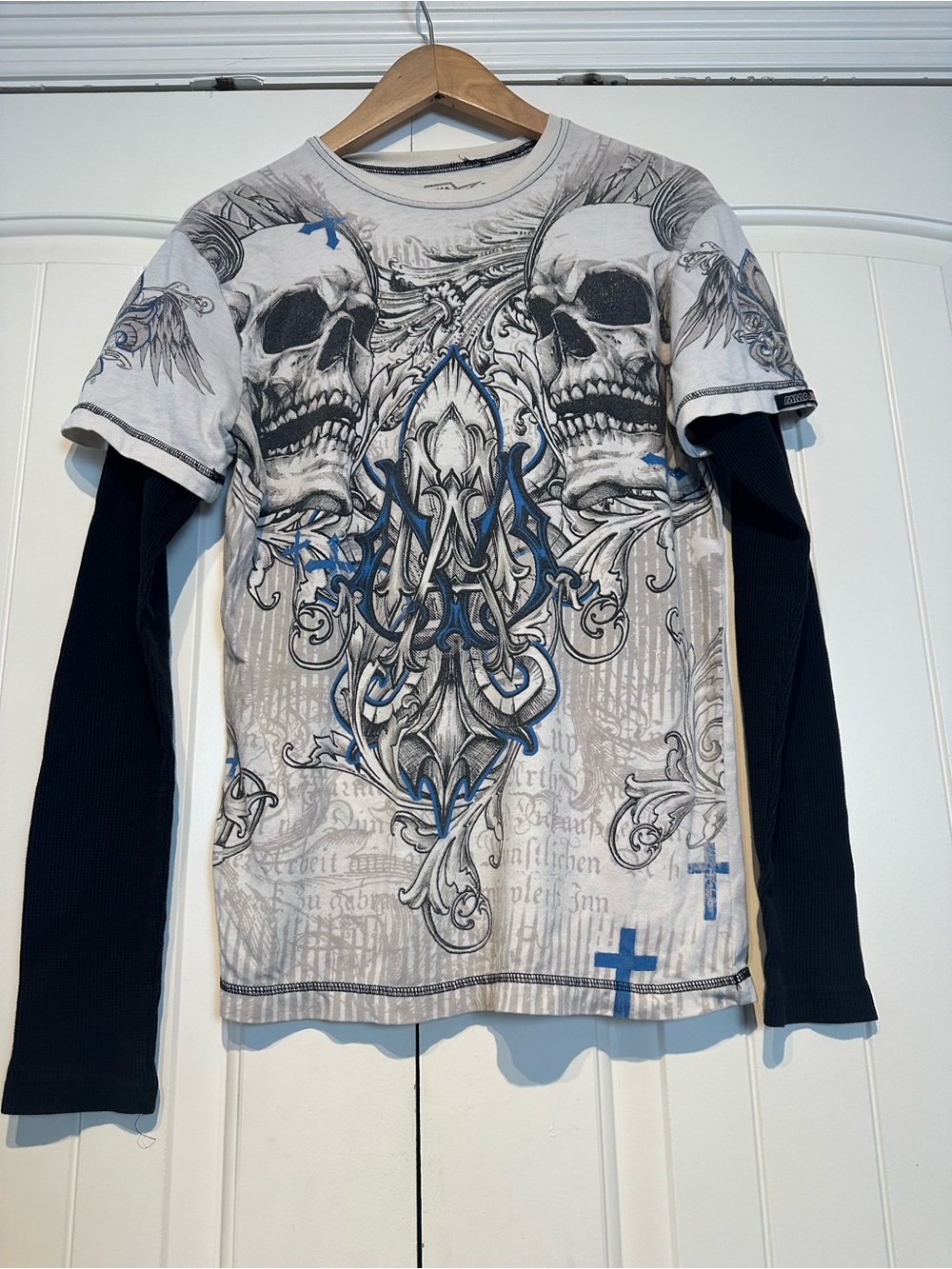 MMA Elite Long Sleeve Shirt Size S